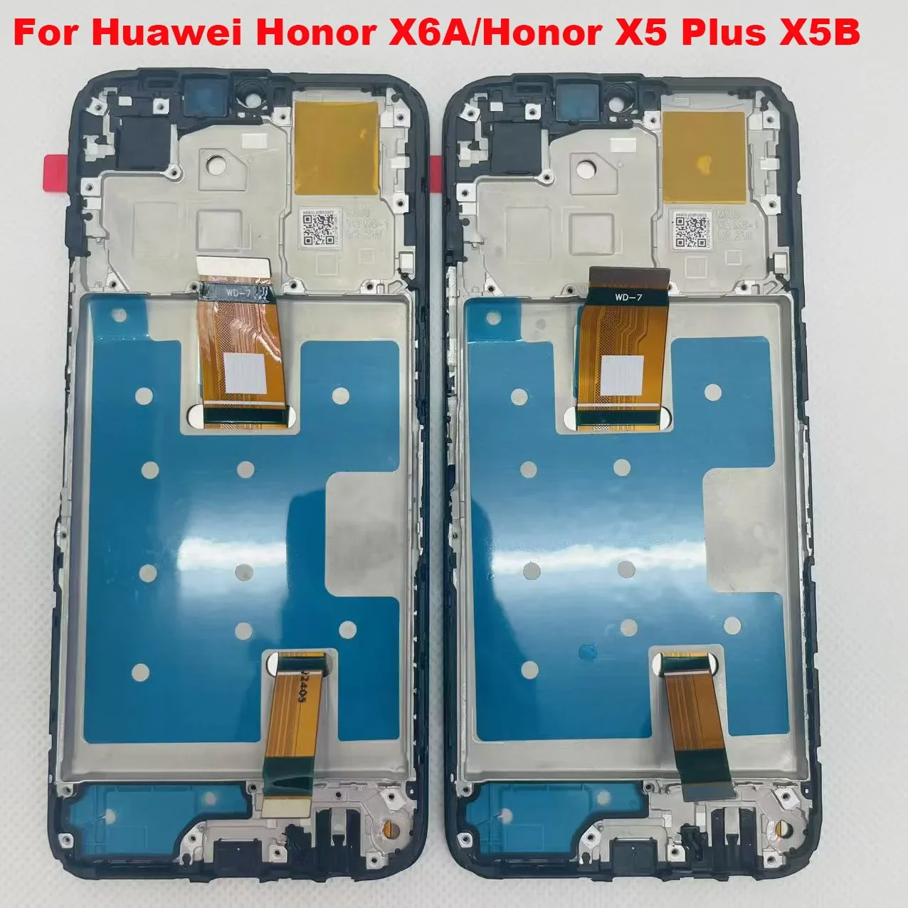 Оригинальный ЖК-дисплей 6,56 дюйма для Huawei Honor X6A WDY-LX1, дигитайзер сенсорного экрана для Honor X5 Plus X5B с заменой рамки
Оригинальный ЖК-дисплей 6,56 дюйма для Huawei Honor X6A WDY-LX1, дигитайзер сенсорного экрана для Honor X5 Plus X5B с заменой рамки