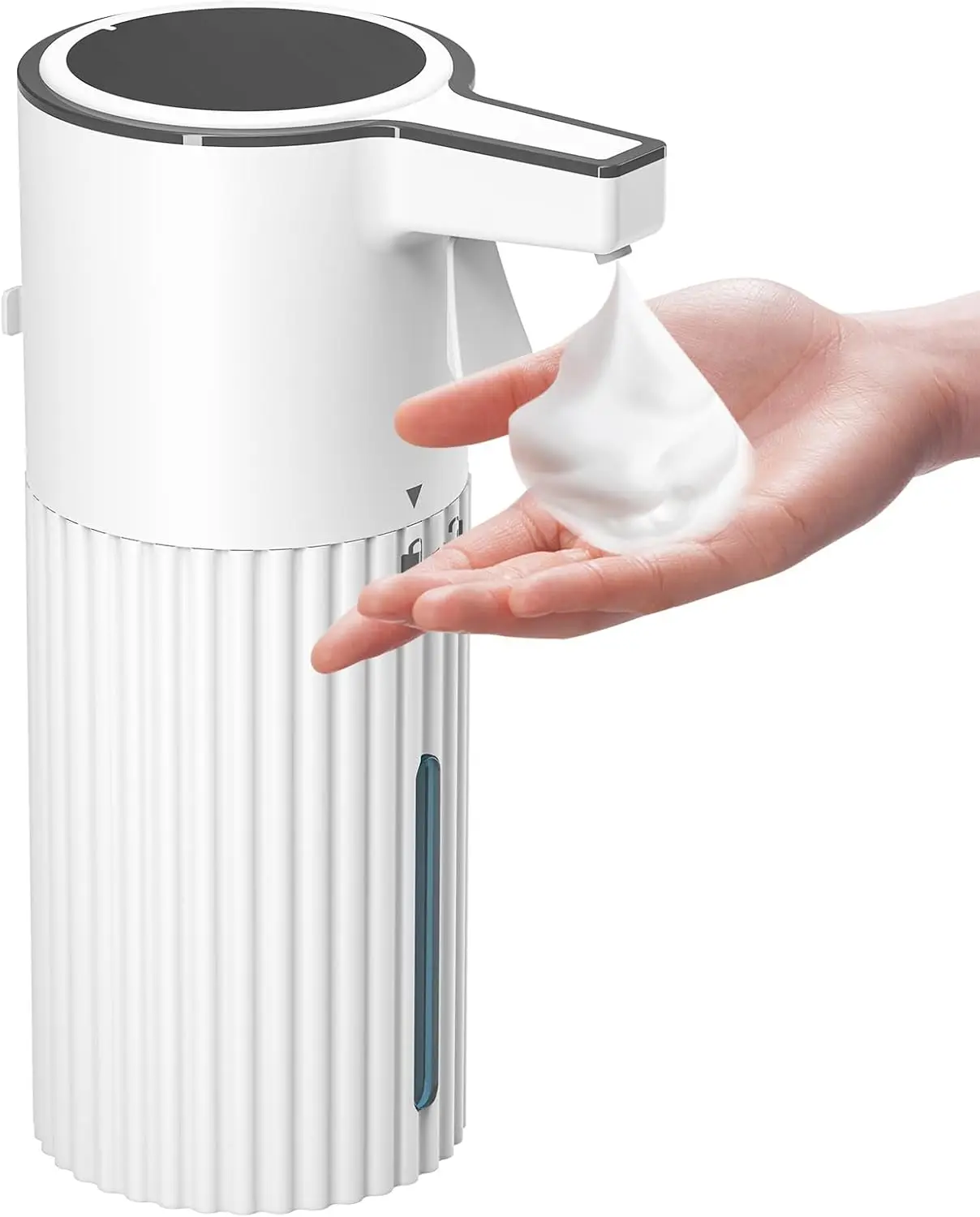 Automatic soap dispenser, continuous flow control 400ml large capacity rechargeable waterproof adjustable capacity soap dispense
Automatic soap dispenser, continuous flow control 400ml large capacity rechargeable waterproof adjustable capacity soap dispense