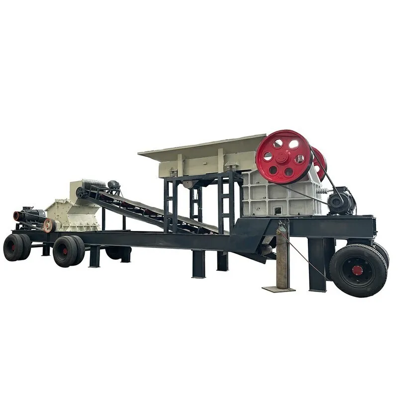 Output Yield And High Efficiency PE 400*600 Mobile Rock Jaw Crusher With Vibrating Screen
Output Yield And High Efficiency PE 400*600 Mobile Rock Jaw Crusher With Vibrating Screen