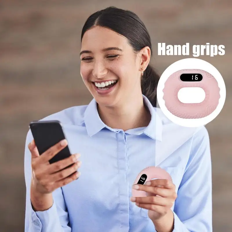 Forearm Strength Trainer Removable Counter Silicone Hand Strengthener Digital Hand Dynamometer Mobile Phone Wireless Page Turner
Forearm Strength Trainer Removable Counter Silicone Hand Strengthener Digital Hand Dynamometer Mobile Phone Wireless Page Turner