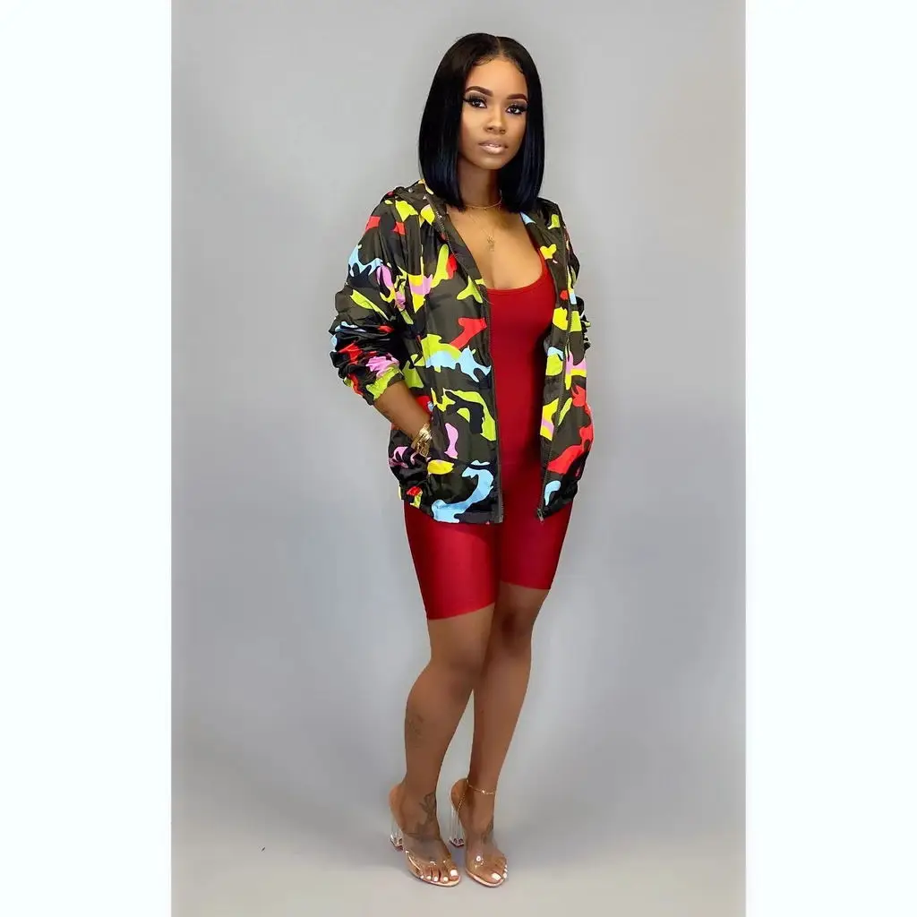 Women's Camouflage Print Casual Jacket Long Sleeve Pocket Hooded Women's Jacket Comfortable And Breathable Street Casual Jacket
Women's Camouflage Print Casual Jacket Long Sleeve Pocket Hooded Women's Jacket Comfortable And Breathable Street Casual Jacket