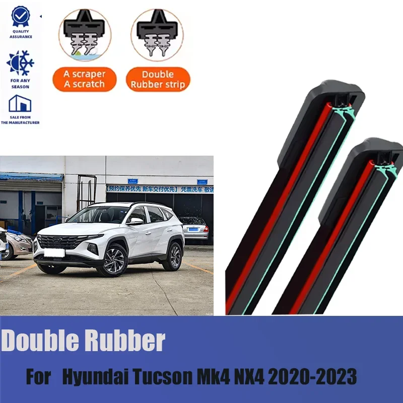 Front Rear Wiper Blades For Hyundai Tucson Mk4 NX4 2020-2023 2021 2022 3x Windshield 26"16"11" Brushes Accessories
Front Rear Wiper Blades For Hyundai Tucson Mk4 NX4 2020-2023 2021 2022 3x Windshield 26"16"11" Brushes Accessories