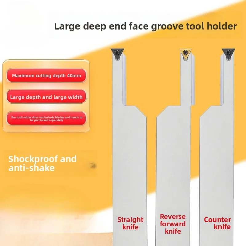 Deep Cut Face Radius Grooving Tool Holder STFCR2525M11, Extended Radius Plane Parting & Deep Grooving Tool
Deep Cut Face Radius Grooving Tool Holder STFCR2525M11, Extended Radius Plane Parting & Deep Grooving Tool