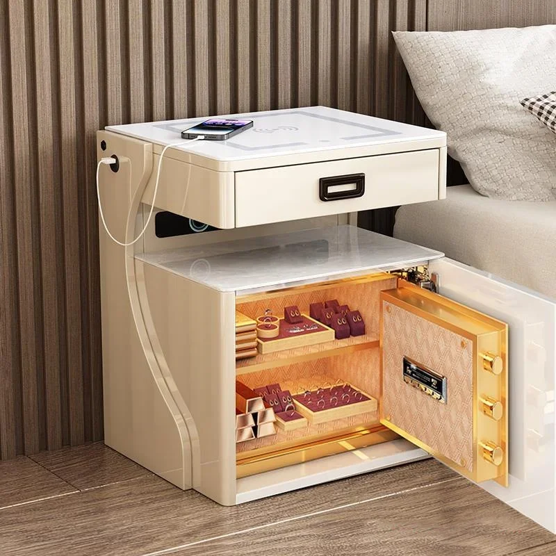 Smart Bedside Table Safe Integrated Simple Modern Bedroom Storage Cabinet Safe Password Lock Cabinet
Smart Bedside Table Safe Integrated Simple Modern Bedroom Storage Cabinet Safe Password Lock Cabinet