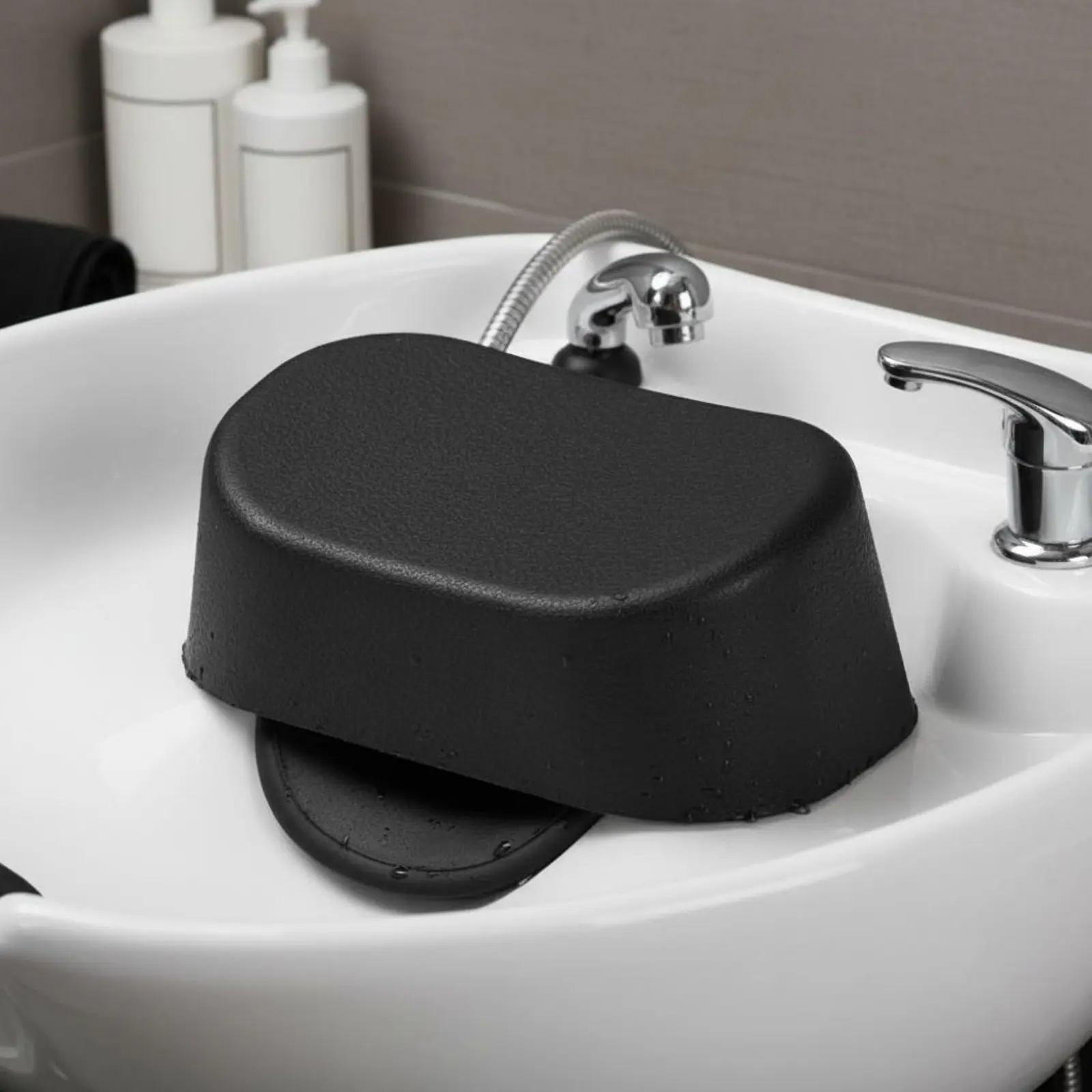 Silicone Shampoo Bowl Pillow Easy to Clean Shampoo Bowl Neck Rest Hair Washing Basin Pillow Non-Slip for Hairstylists, Spa
Silicone Shampoo Bowl Pillow Easy to Clean Shampoo Bowl Neck Rest Hair Washing Basin Pillow Non-Slip for Hairstylists, Spa