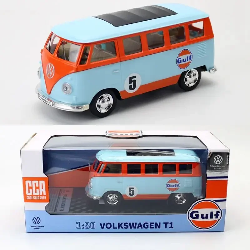1:30 Volkswagen T1 Samba, автобусный транспортер, фургон, голубой литой модели из сплава, игрушка с украшением, Официальный лицензированный продукт VW
1:30 Volkswagen T1 Samba, автобусный транспортер, фургон, голубой литой модели из сплава, игрушка с украшением, Официальный лицензированный продукт VW
