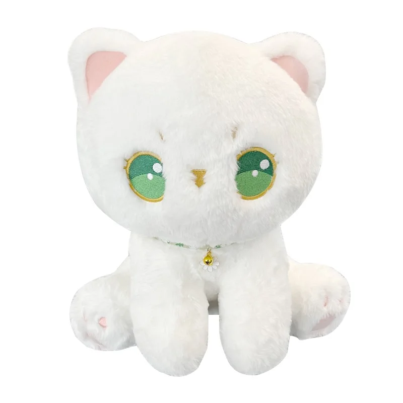35CM Kawaii Creative Green Eye White Cat Plush Toys Accompany Dolls Sofa Decoration Girls Kids Birthday Christmas Gifts
35CM Kawaii Creative Green Eye White Cat Plush Toys Accompany Dolls Sofa Decoration Girls Kids Birthday Christmas Gifts