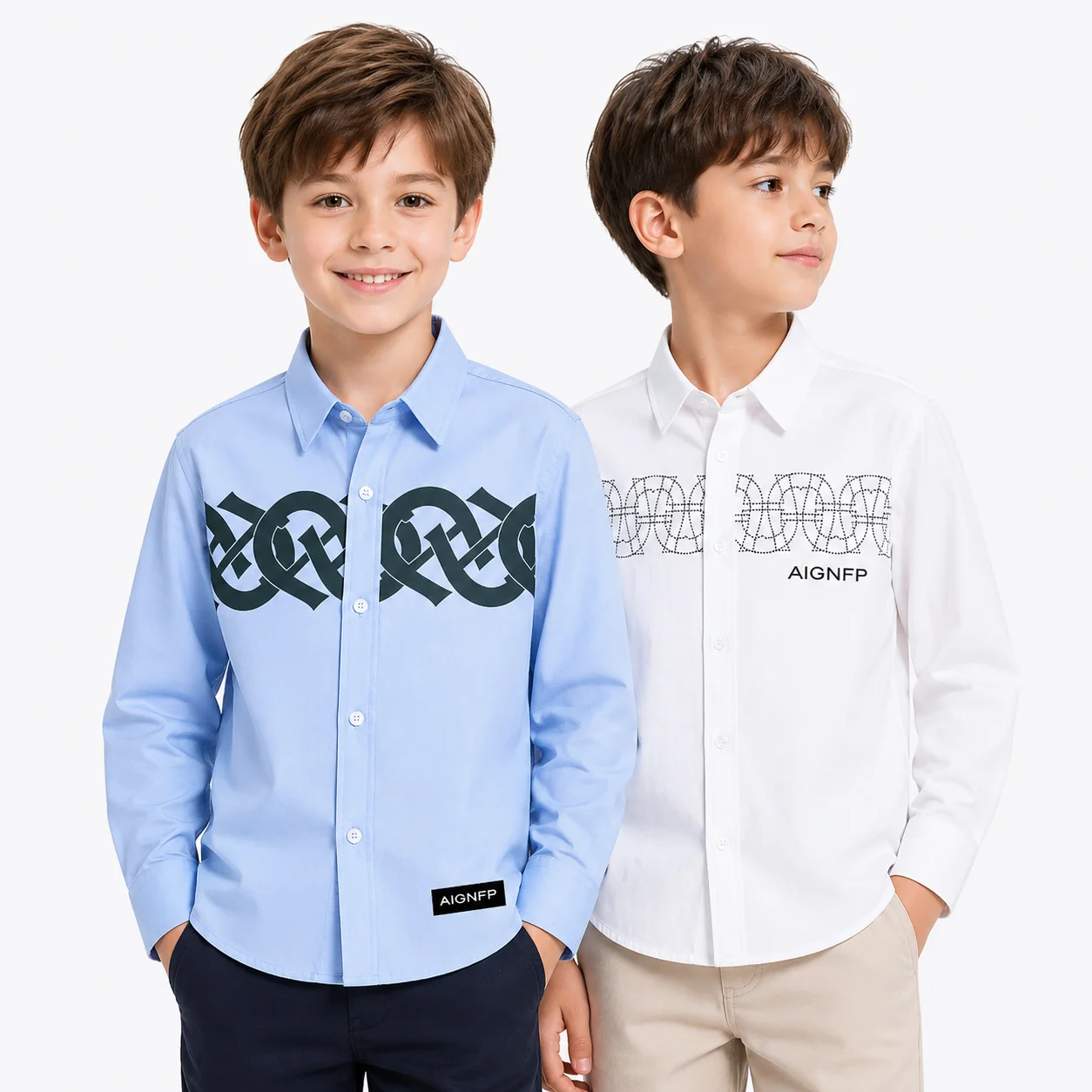 fashion Baby Boys long-sleeved shirt spring 2026 New Vacation Party Kids shirts casual wear trend letter print Child Cotton Tops
fashion Baby Boys long-sleeved shirt spring 2026 New Vacation Party Kids shirts casual wear trend letter print Child Cotton Tops