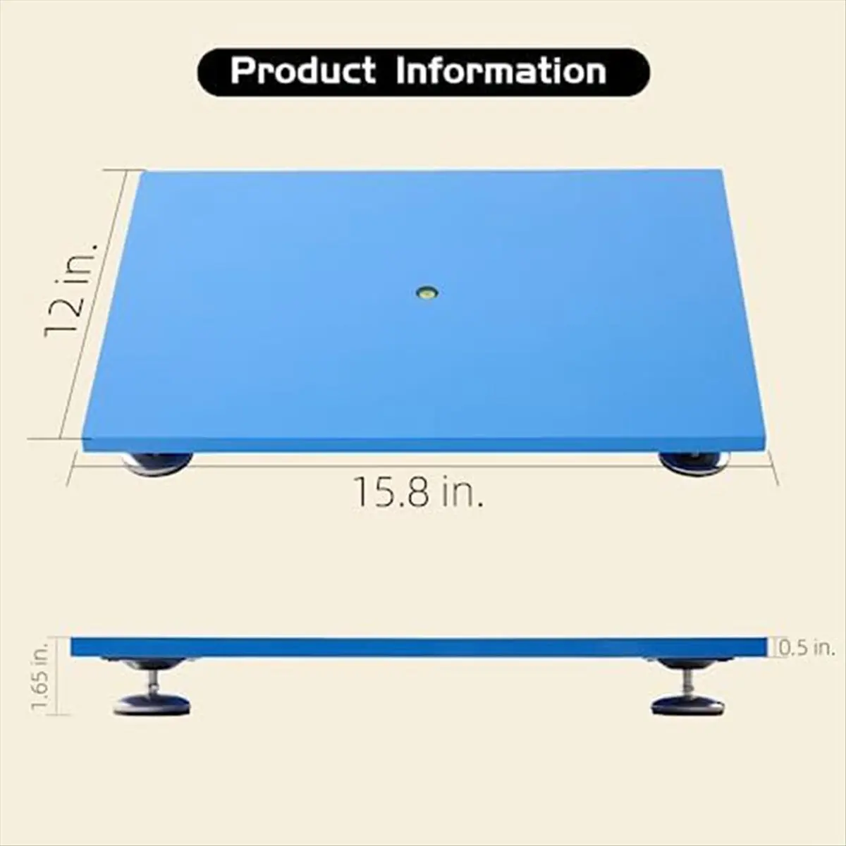 HITL Leveling Table for Resin Crafts - Leveling Board for Resin with Self Leveling Table Feet and Silicone Mats for Crafts
HITL Leveling Table for Resin Crafts - Leveling Board for Resin with Self Leveling Table Feet and Silicone Mats for Crafts