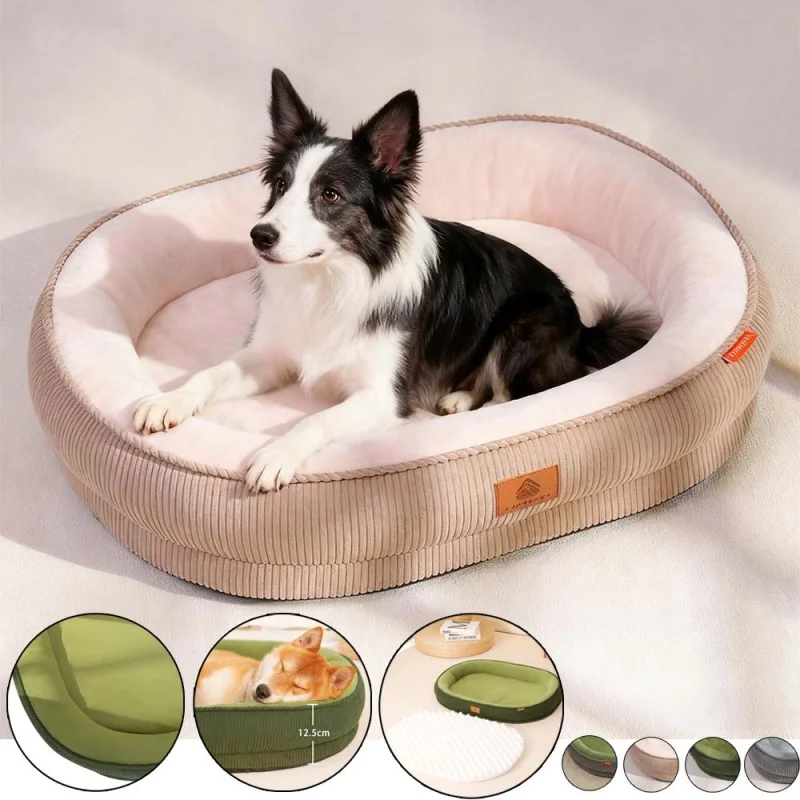 Corduroy Dog Bed Removable Washable Dogs Mat Thickened Warmth Dogs Pad Soft Plush Anti-slip Pet Sofa Bed Dog Accessories
Corduroy Dog Bed Removable Washable Dogs Mat Thickened Warmth Dogs Pad Soft Plush Anti-slip Pet Sofa Bed Dog Accessories