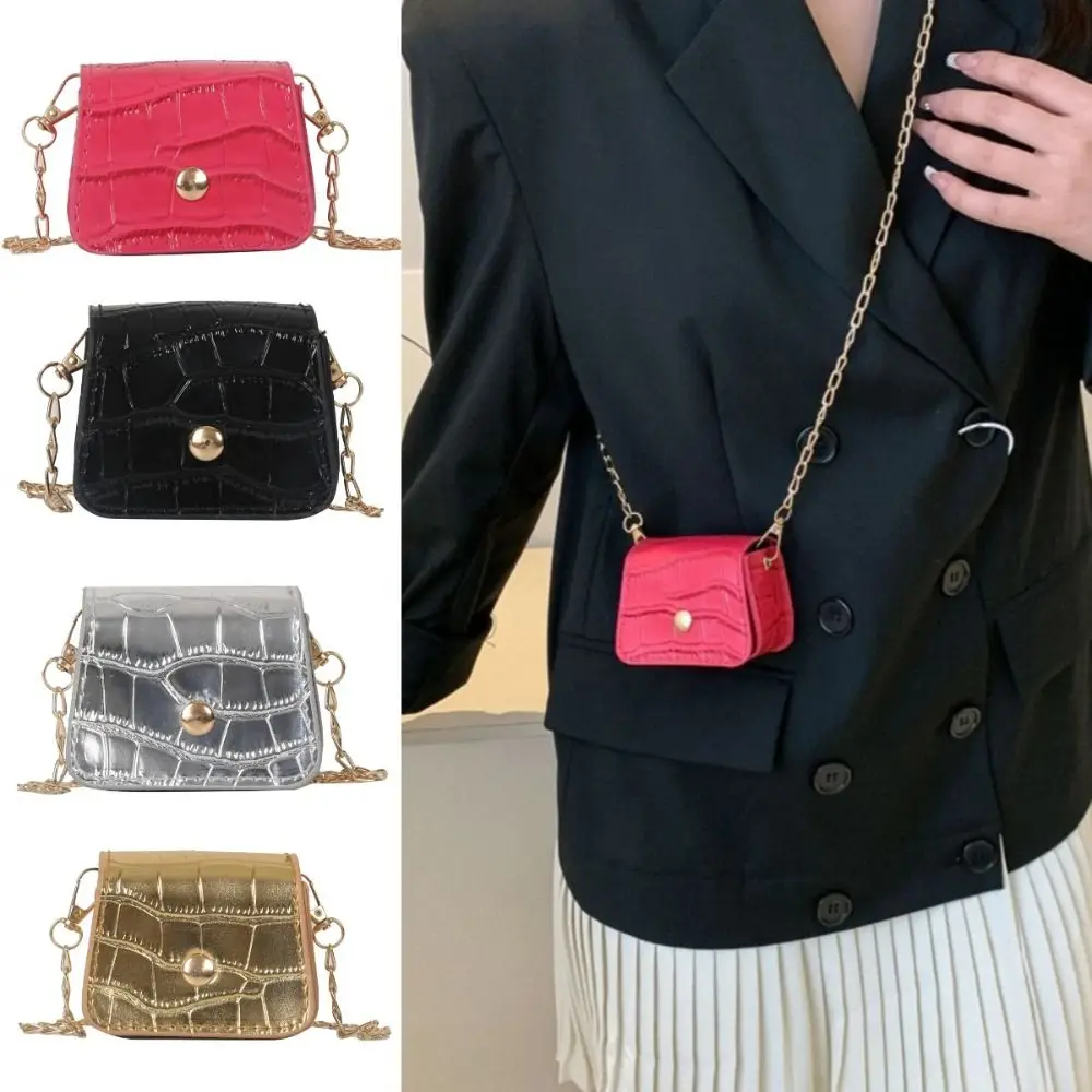 Korean Style Mini Lipstick Crossbody Bags Stone Pattern Elegant PU Banquet Chain Bag Luxury Women Purse Versatile Shoulder Bag
Korean Style Mini Lipstick Crossbody Bags Stone Pattern Elegant PU Banquet Chain Bag Luxury Women Purse Versatile Shoulder Bag