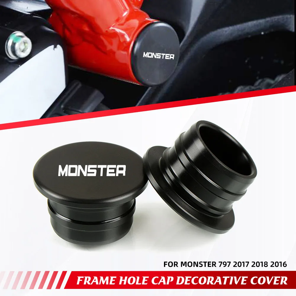 FOR Ducati Scrambler Classic Icon 2015-2018 Frame Hole Cover Caps Plug Decorative Frame Cap Set MONSTER 797 2017 2018 2016
FOR Ducati Scrambler Classic Icon 2015-2018 Frame Hole Cover Caps Plug Decorative Frame Cap Set MONSTER 797 2017 2018 2016