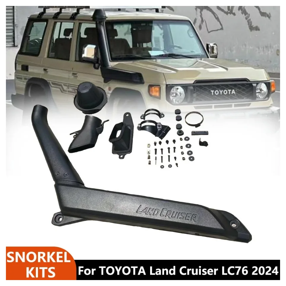 Air Intake Snorkel Kits for Toyota Land Cruiser 76 Series LC76 2024 2025 Off Road Snorkel kit Car Accessories LLDPE 4X4 Snorkel
Air Intake Snorkel Kits for Toyota Land Cruiser 76 Series LC76 2024 2025 Off Road Snorkel kit Car Accessories LLDPE 4X4 Snorkel