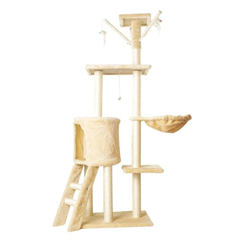 Cat climbing frame, nest, tree, integrated frame, big cat special sisal toys, jumping platform, cat supplies
Cat climbing frame, nest, tree, integrated frame, big cat special sisal toys, jumping platform, cat supplies