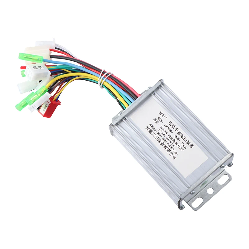 Rated Voltage 36V/48V 350W Brushless Motor Controller DC Motor Regulator Speed Controller
Rated Voltage 36V/48V 350W Brushless Motor Controller DC Motor Regulator Speed Controller