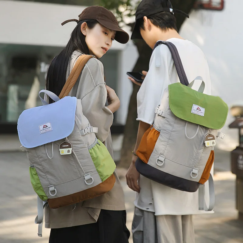 Men's and women's fashionable lightweight nylon shoulder bag backpack handbag mochila рюкзак женский ita bag bags for woman 백팩
Men's and women's fashionable lightweight nylon shoulder bag backpack handbag mochila рюкзак женский ita bag bags for woman 백팩