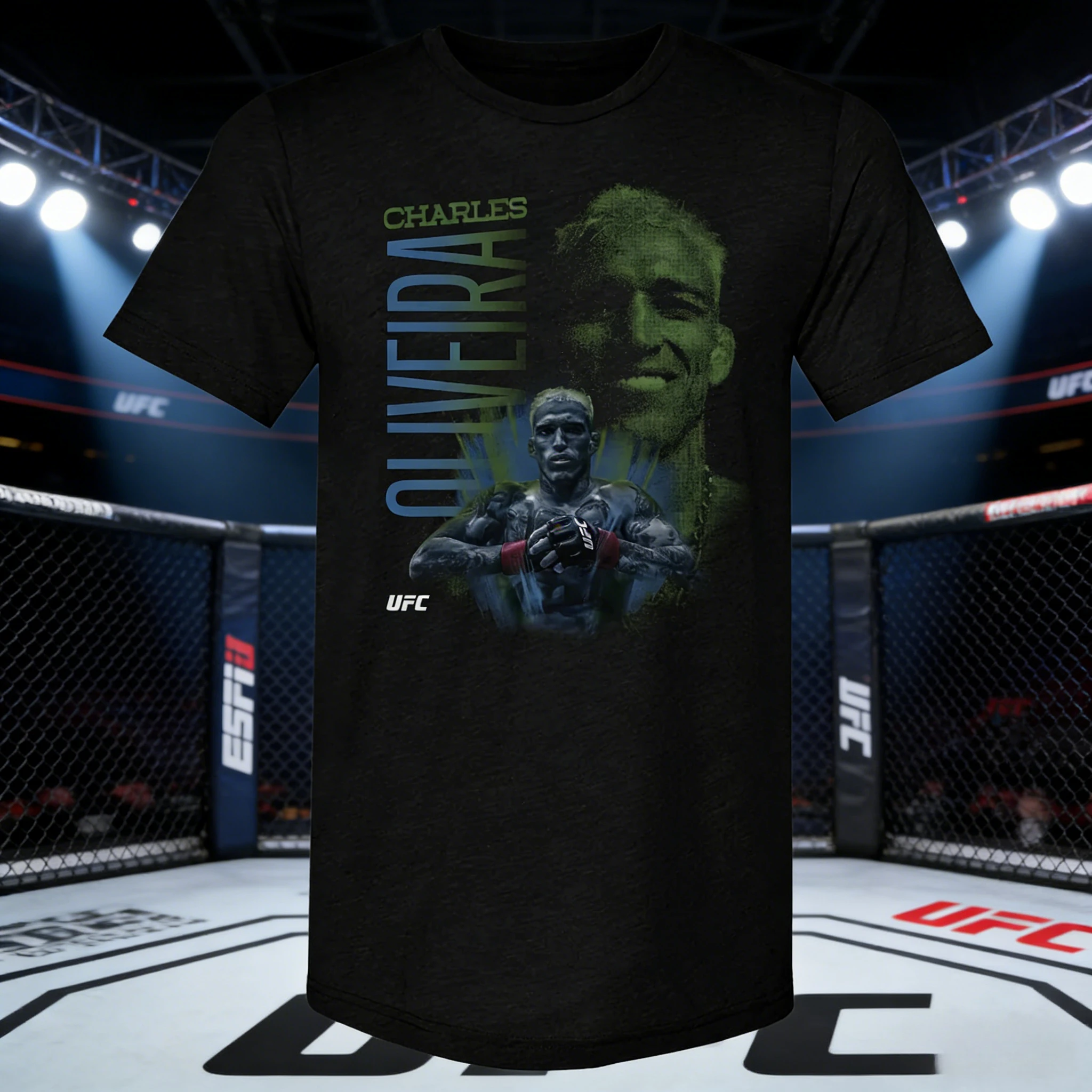 Лето 2026, UFC Charles Oliveira, боевая футболка с рисунком, женская спортивная хлопковая свободная рубашка с короткими рукавами для отдыха и фитнеса, унисекс
Лето 2026, UFC Charles Oliveira, боевая футболка с рисунком, женская спортивная хлопковая свободная рубашка с короткими рукавами для отдыха и фитнеса, унисекс