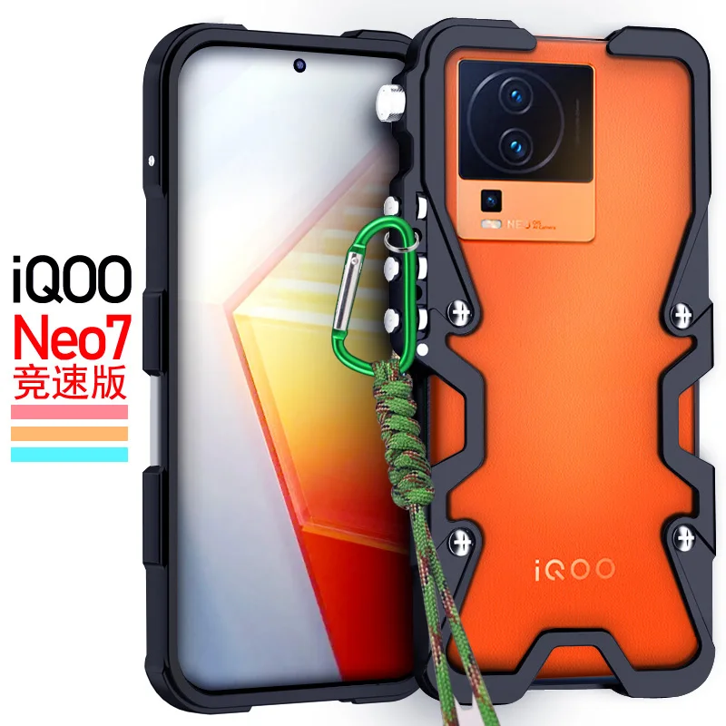 металлический чехол для телефона IQOO neo 7 6 5 neo 7 SE, защита от ударов и падений, персонализированный и креативный, все включено
металлический чехол для телефона IQOO neo 7 6 5 neo 7 SE, защита от ударов и падений, персонализированный и креативный, все включено