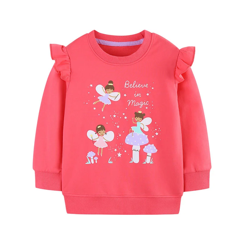 New Design Fairy Tale Children's Girls Sweatshirts Long Sleeve Autumn Winter Clothes Animals Toddler Lovely Baby Tops
New Design Fairy Tale Children's Girls Sweatshirts Long Sleeve Autumn Winter Clothes Animals Toddler Lovely Baby Tops