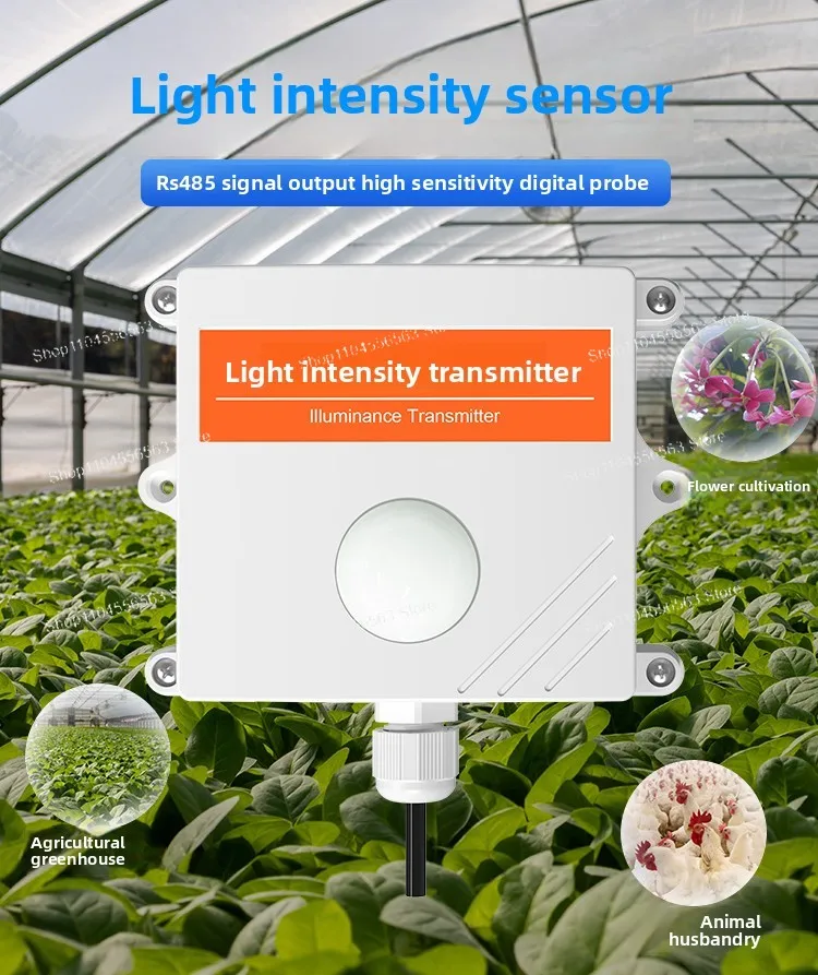 High Precision Industrial RS485 Illuminance Lux Sensor Sunshine Hours Duration Tester with Air Pressure
High Precision Industrial RS485 Illuminance Lux Sensor Sunshine Hours Duration Tester with Air Pressure