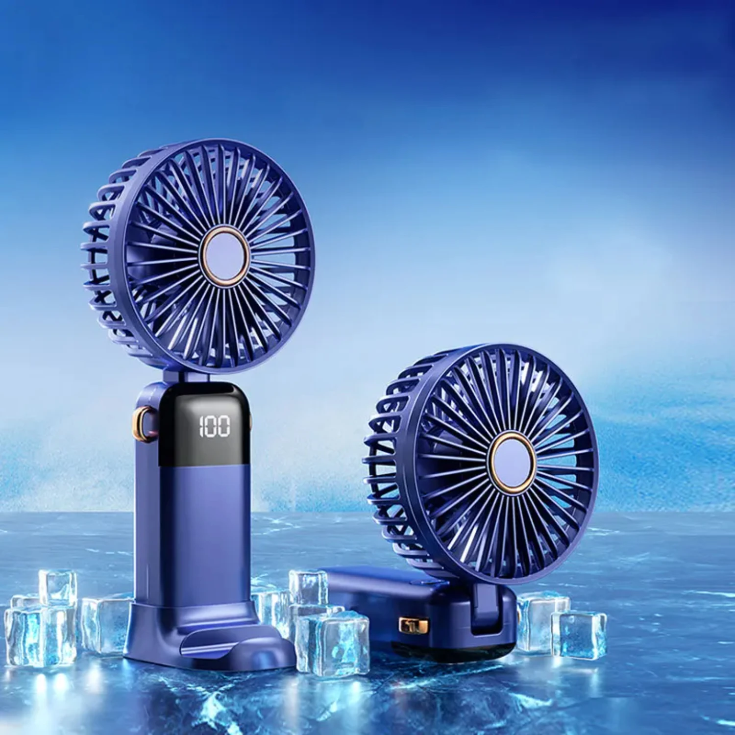 Z101 Portable Fan, Battery Operated Fan, 5 Speeds Personal Fan with Base, Digital Display, 180° Ajustable Lash Fan Makeup Fan
Z101 Portable Fan, Battery Operated Fan, 5 Speeds Personal Fan with Base, Digital Display, 180° Ajustable Lash Fan Makeup Fan