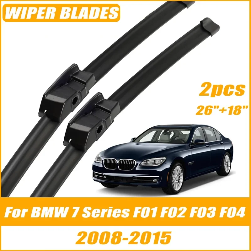 2pcs Wiper Front Wiper Blades For BMW 7 Series F01 F02 F03 F04 08-15 Windshield Windscreen Clean Window Car Rain Brushes 26"+18"
2pcs Wiper Front Wiper Blades For BMW 7 Series F01 F02 F03 F04 08-15 Windshield Windscreen Clean Window Car Rain Brushes 26"+18"