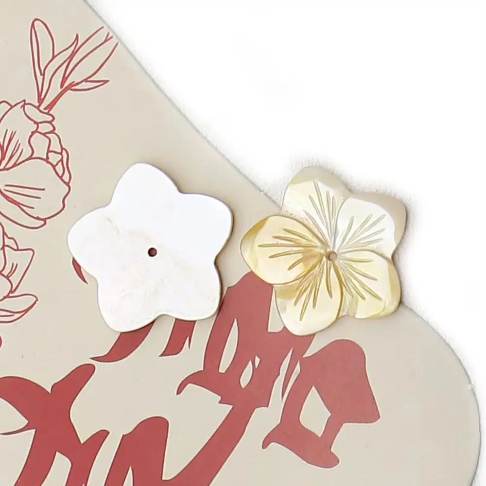 Exquisite Carved Flower Shape Natural Yellow Shell Beads Seawater Shell Single Hole Loose Bead Necklace Earring Accessory 3 Pcs
Exquisite Carved Flower Shape Natural Yellow Shell Beads Seawater Shell Single Hole Loose Bead Necklace Earring Accessory 3 Pcs