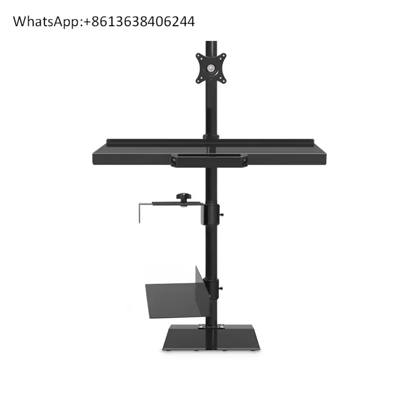 DVHZ placed computer keyboard support host support screen hanging bracket floor industrial production line bracket W841
DVHZ placed computer keyboard support host support screen hanging bracket floor industrial production line bracket W841
