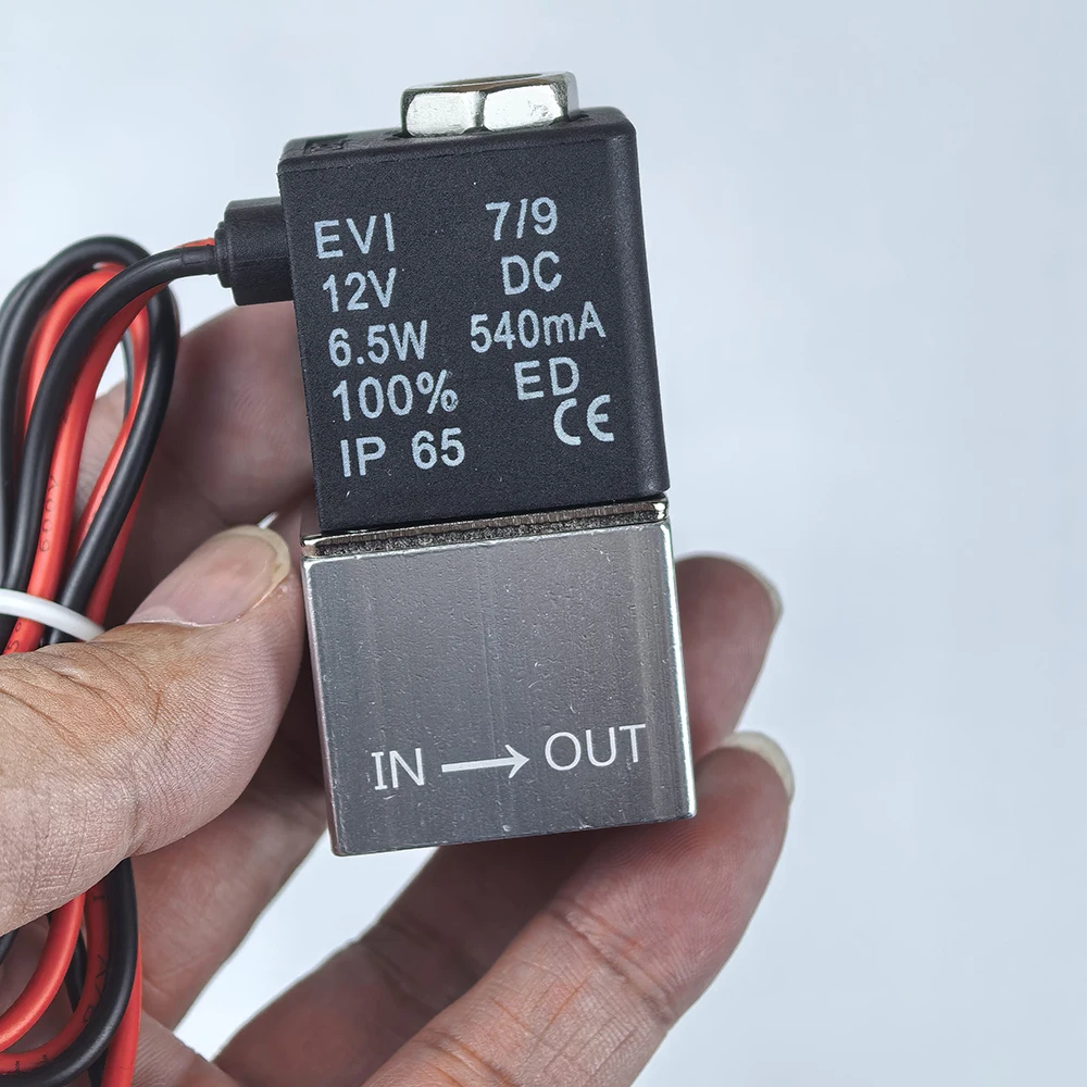 DC 12V 24V 1/4" 1/8" Stainless Steel Micro Solenoid Valve Normally Closed N/C Type Direct-acting Pneumatic Valves
DC 12V 24V 1/4" 1/8" Stainless Steel Micro Solenoid Valve Normally Closed N/C Type Direct-acting Pneumatic Valves
