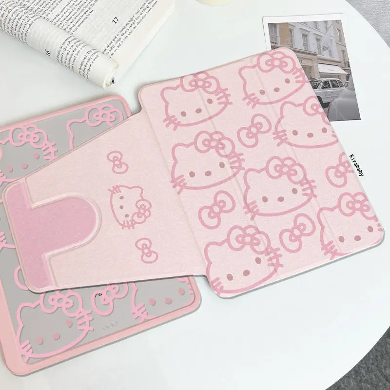 Новый защитный чехол Kawaii Hello Kitty для Ipad в стиле аниме для Ipad 7/8/9, 10-го поколения 10,9 Air 3 4 5 Mini 6 с чехлом для ручки
Новый защитный чехол Kawaii Hello Kitty для Ipad в стиле аниме для Ipad 7/8/9, 10-го поколения 10,9 Air 3 4 5 Mini 6 с чехлом для ручки