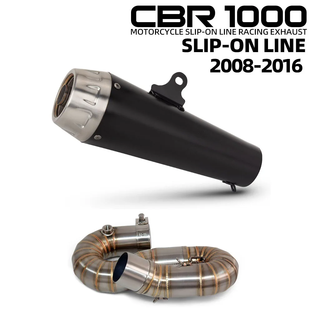 Slip On Line For Honda CBR1000RR CBR1000 RR Fireblade/SP 2008-2016 Motorcycle Exhaust Kit Middle Link Pipe Muffler With DBKiller
Slip On Line For Honda CBR1000RR CBR1000 RR Fireblade/SP 2008-2016 Motorcycle Exhaust Kit Middle Link Pipe Muffler With DBKiller