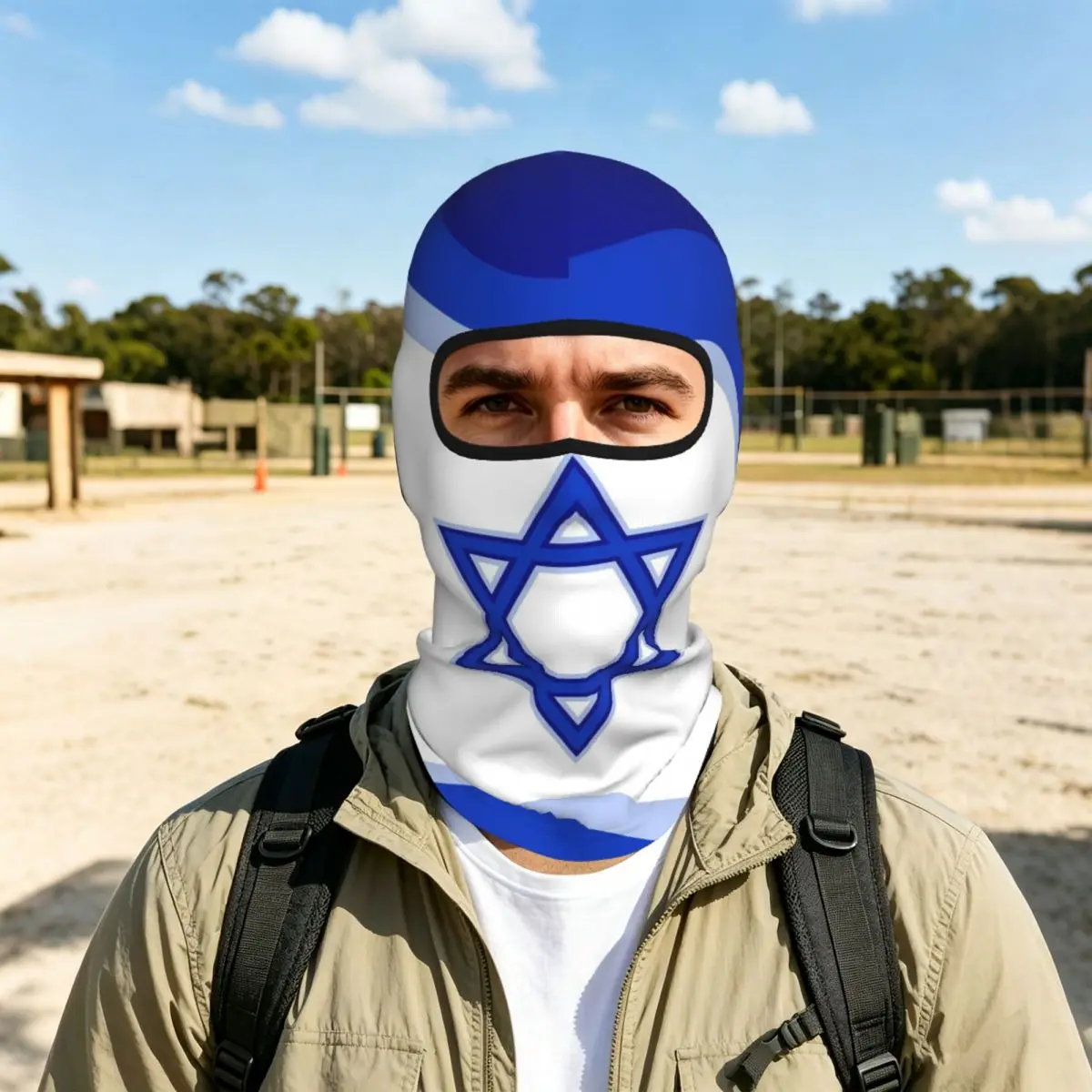 Israel Flag Outdoor Cool Sunscreen Motorcycle Face Mask Moto Biker Wind Cap Mask Stopper Windproof Bicycle Cycling Headgear
Israel Flag Outdoor Cool Sunscreen Motorcycle Face Mask Moto Biker Wind Cap Mask Stopper Windproof Bicycle Cycling Headgear