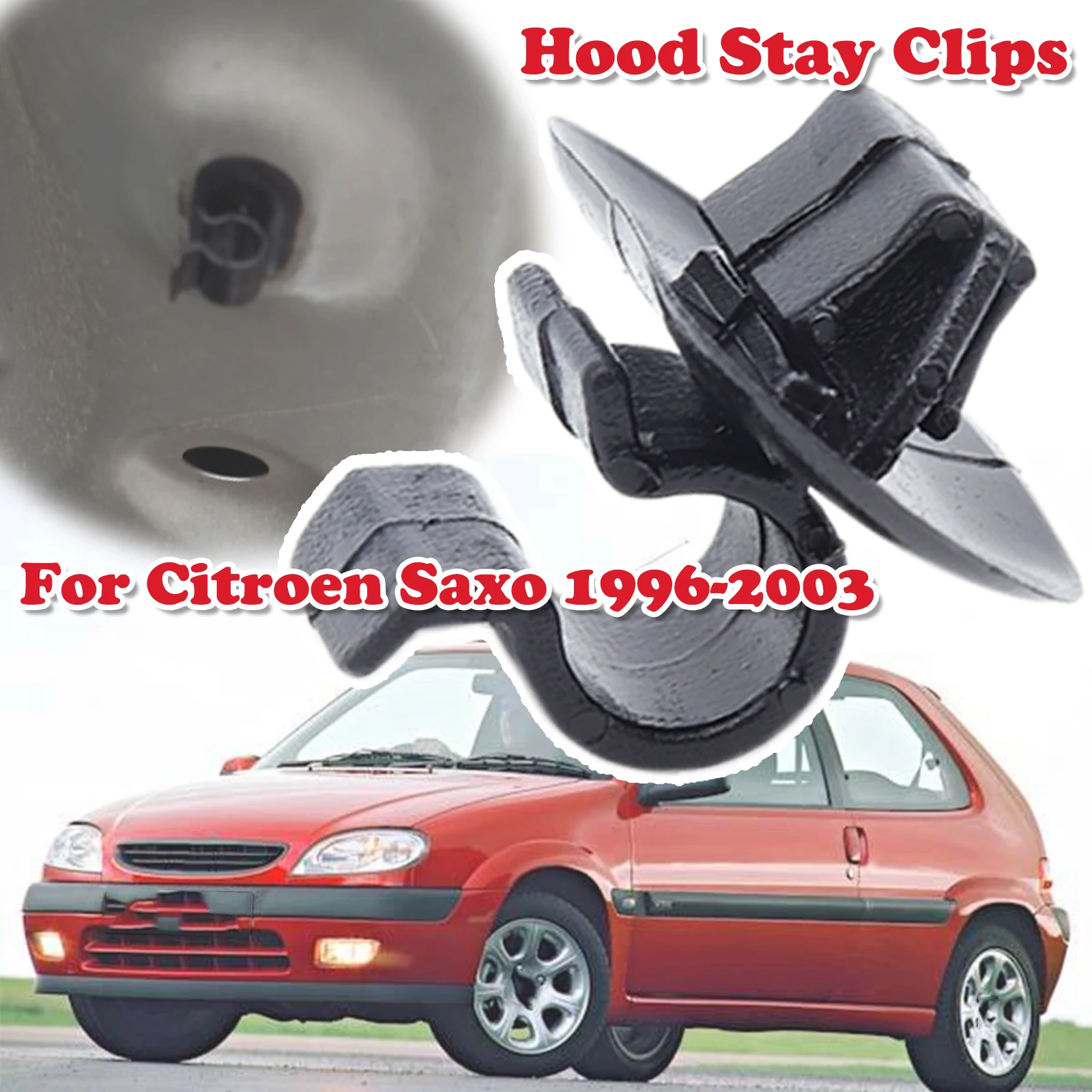 For Citroen Saxo Eurovans/Evasion Bonnet Rod Stay Support Strut Retainer Lock Black Plastic Fastener Car Hood Tools Accessories
For Citroen Saxo Eurovans/Evasion Bonnet Rod Stay Support Strut Retainer Lock Black Plastic Fastener Car Hood Tools Accessories
