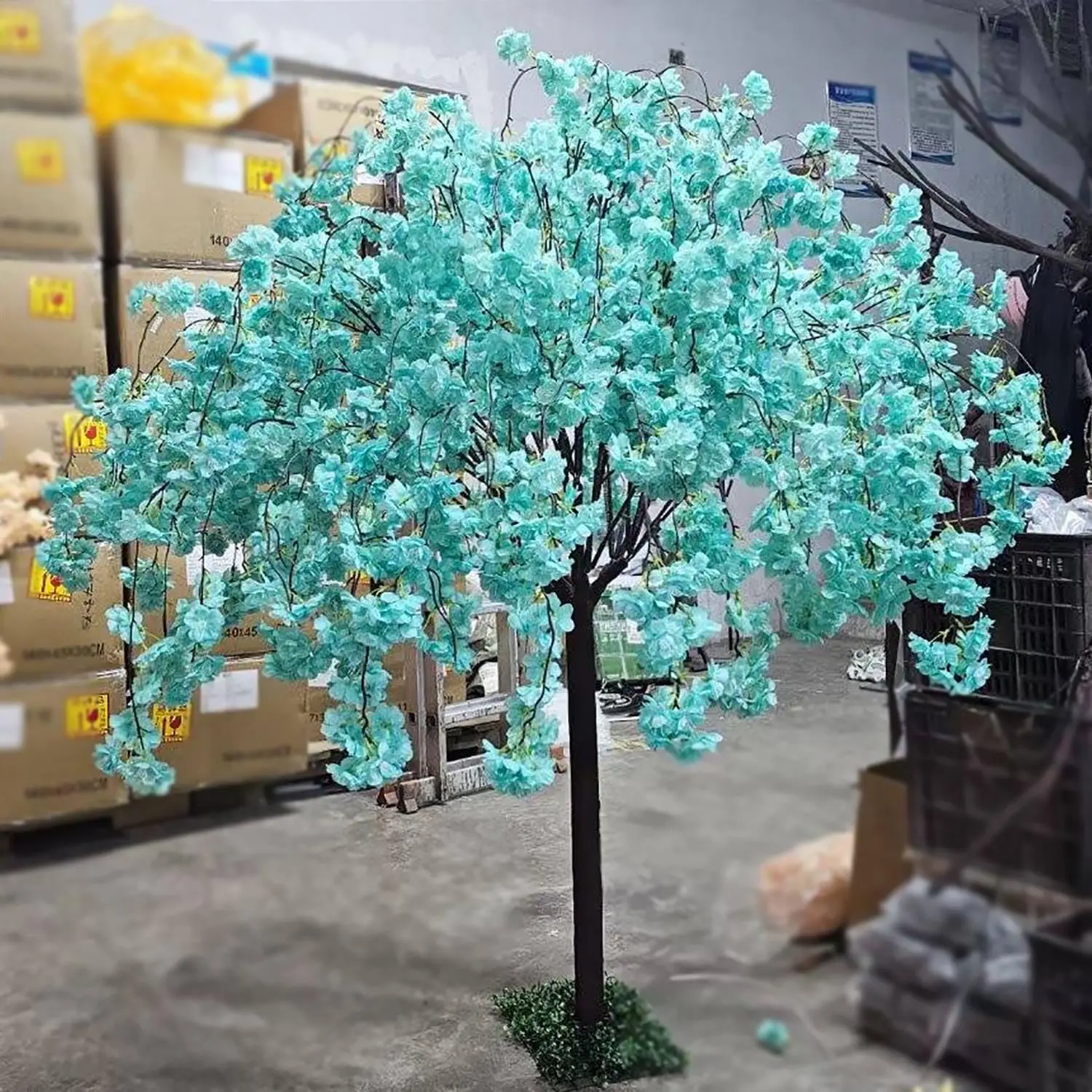 Artificial Cherry BlossomTrees Weeping Cherry Blossom Tree Handmade Light Green Tree Indoor Outdoor Home Office Party Wedding
Artificial Cherry BlossomTrees Weeping Cherry Blossom Tree Handmade Light Green Tree Indoor Outdoor Home Office Party Wedding