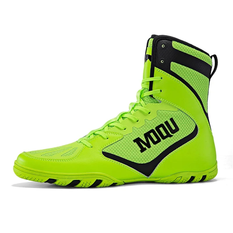 New Men's Professional Boxing Shoes for Muay Thai Sanda Training Combat and Free Sparring
New Men's Professional Boxing Shoes for Muay Thai Sanda Training Combat and Free Sparring