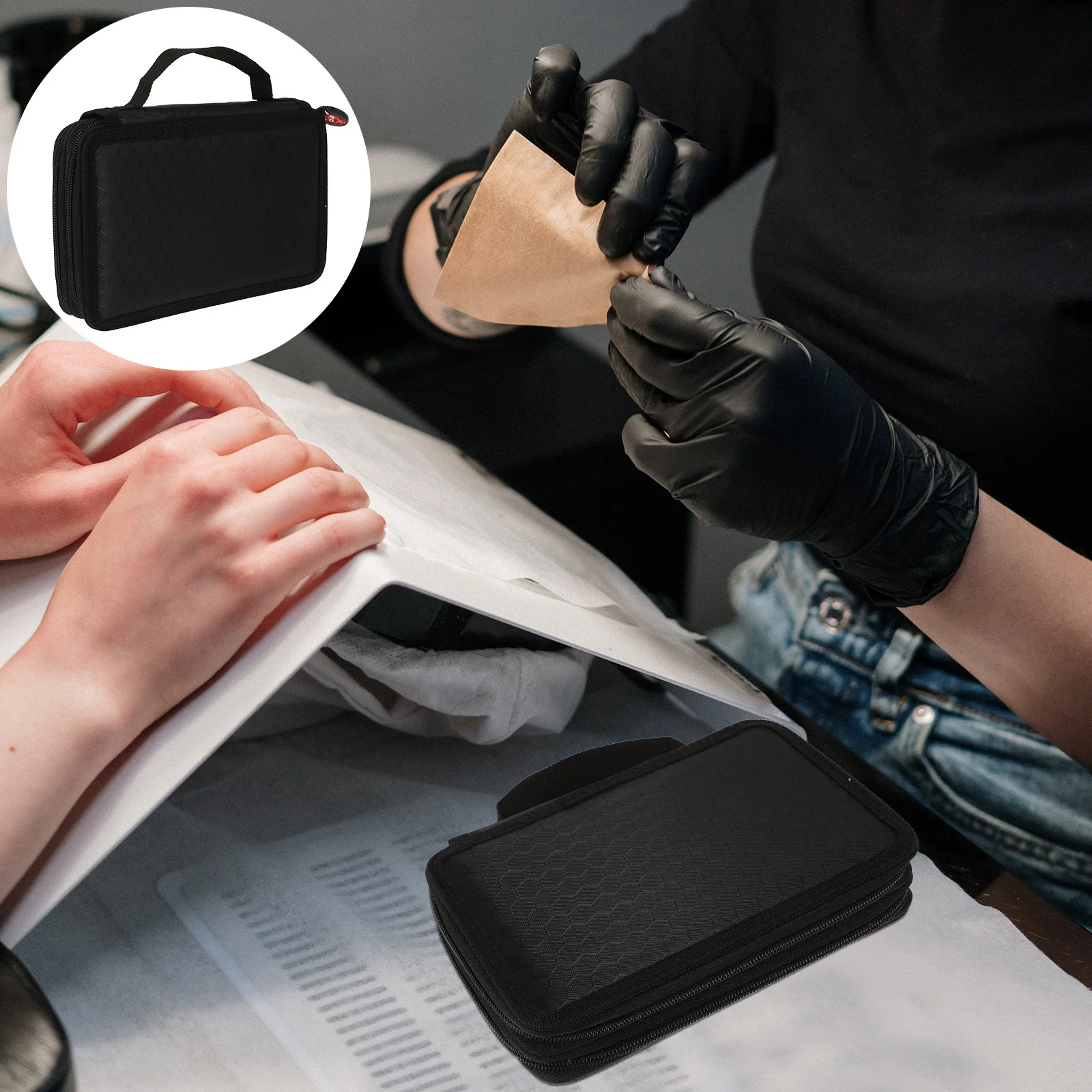 Large Capacity Manicure Tool Bag Premium Cloth Nail Art Brush Pouch Travel Organizer For Salon Home Storage Waterproof
Large Capacity Manicure Tool Bag Premium Cloth Nail Art Brush Pouch Travel Organizer For Salon Home Storage Waterproof