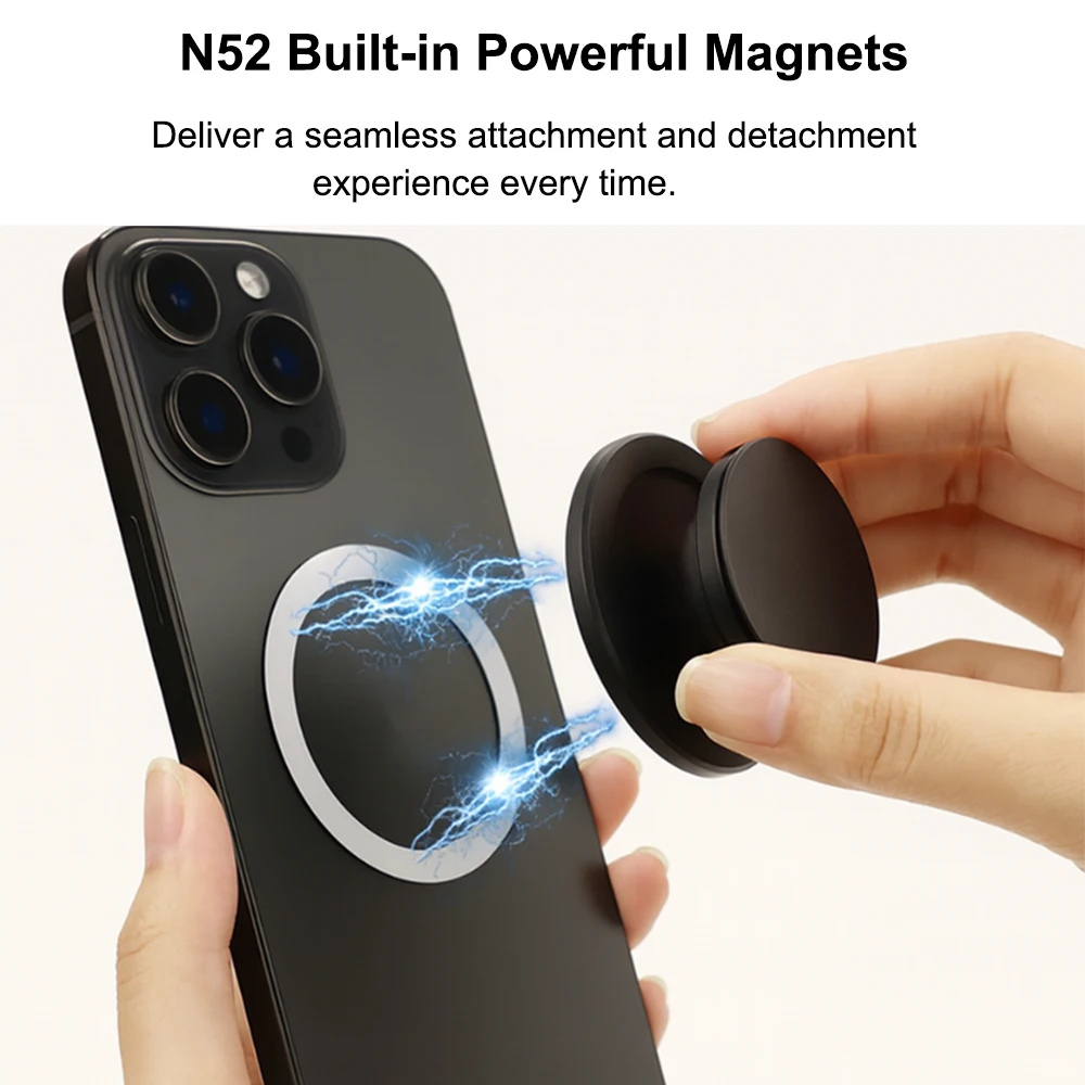 For Magsafe Magnetic Phone Grip Sockets, 1/2PCS For Kindle Collapsible Mobile Phone Griptok Stand Holder for Smartphone Tablet
For Magsafe Magnetic Phone Grip Sockets, 1/2PCS For Kindle Collapsible Mobile Phone Griptok Stand Holder for Smartphone Tablet