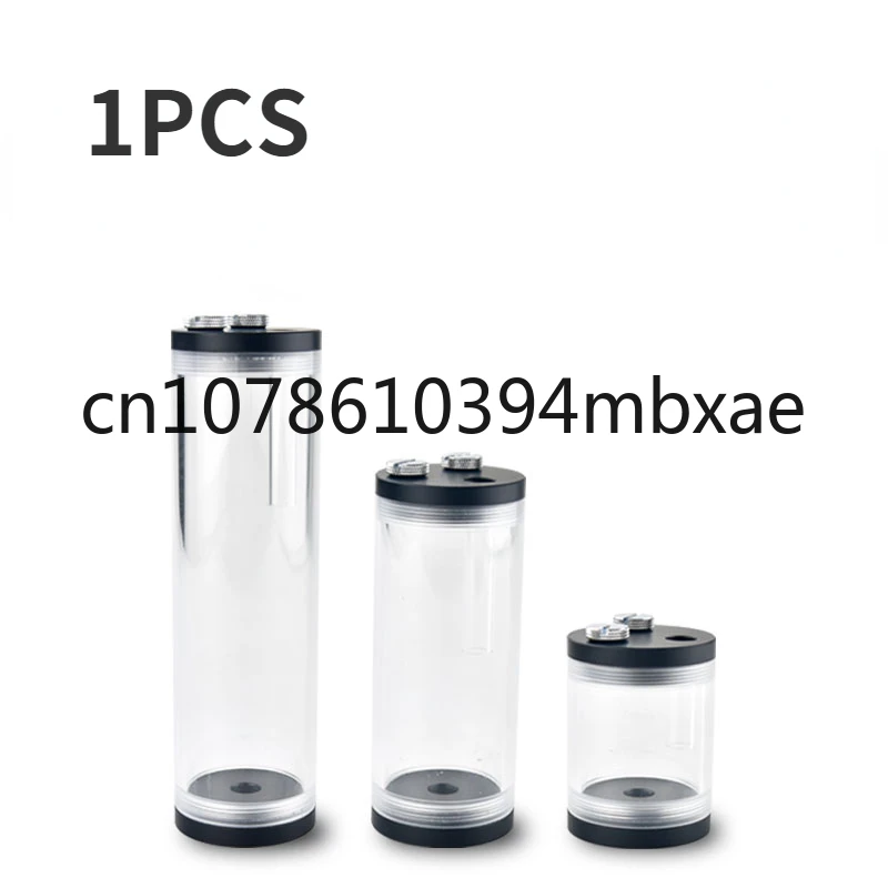 Cylinder Reservoir Water Cooling 81/150/210mm high 60mm thick transparent acrylic cylinder reservoir water cooling water tank
Cylinder Reservoir Water Cooling 81/150/210mm high 60mm thick transparent acrylic cylinder reservoir water cooling water tank