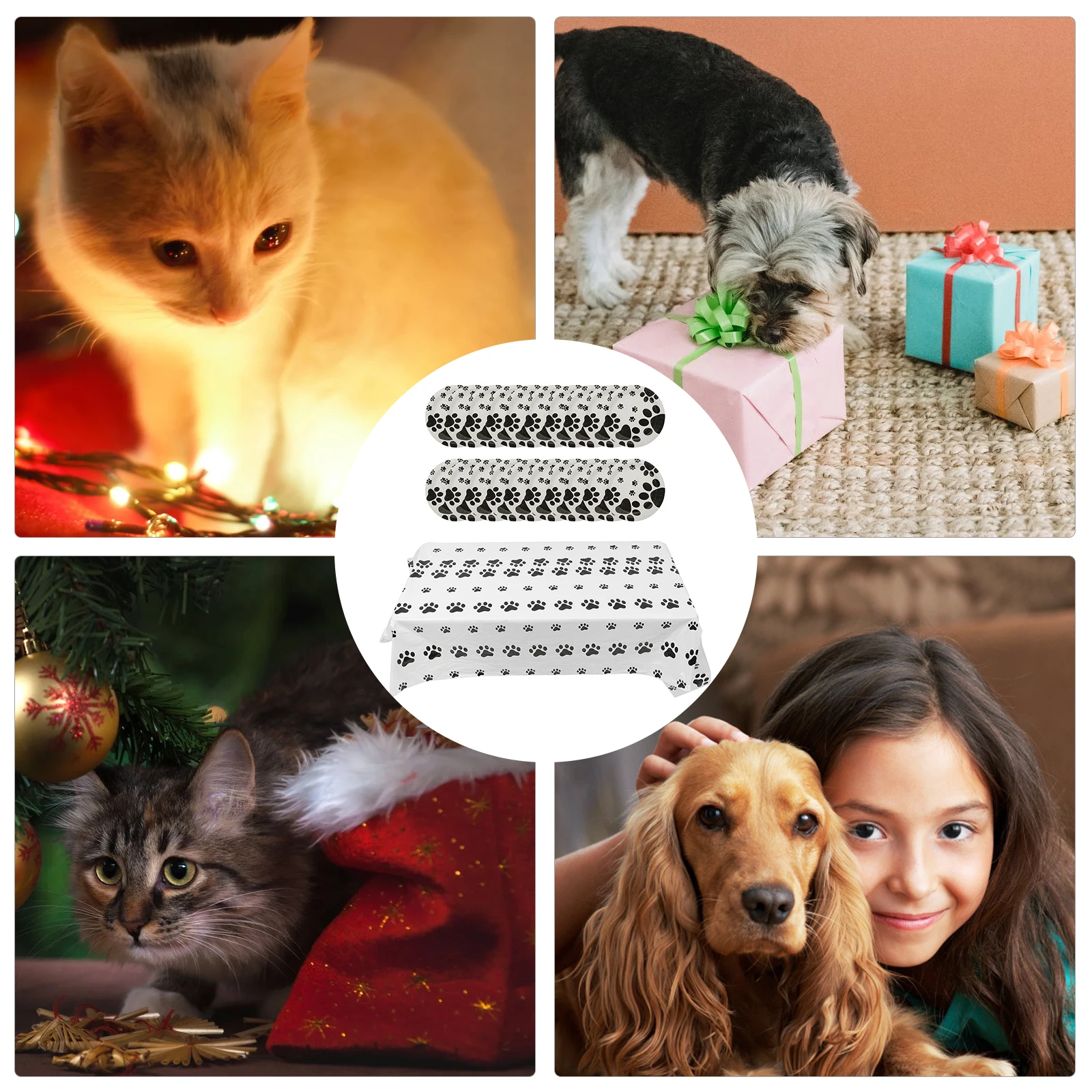 2 s Claw Prints Plate 9 Inch Black Dog Paw Plates Tablecloth Pet Party Supplies Birthday Decoration Dog themed
2 s Claw Prints Plate 9 Inch Black Dog Paw Plates Tablecloth Pet Party Supplies Birthday Decoration Dog themed