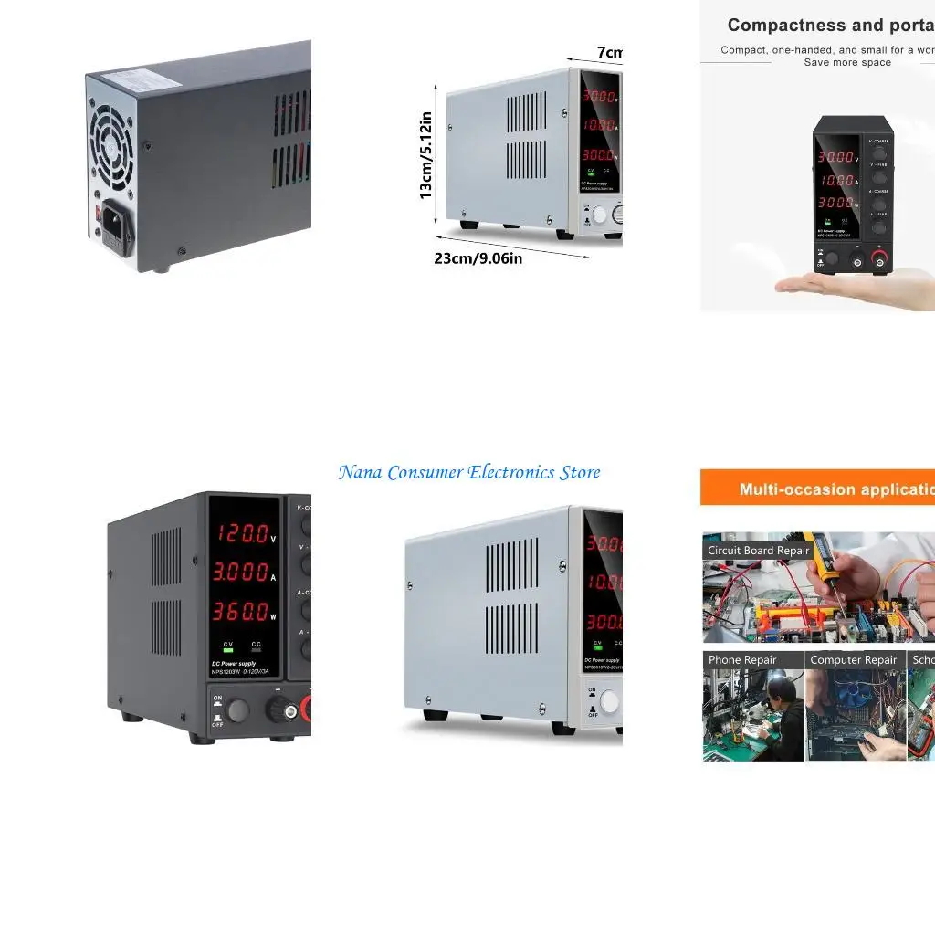 G7NE Variable DCPower Supply 0-30V/60V/120V Adjustable BenchesPower Equipment with Encoders Control Overcurrent Protections
G7NE Variable DCPower Supply 0-30V/60V/120V Adjustable BenchesPower Equipment with Encoders Control Overcurrent Protections