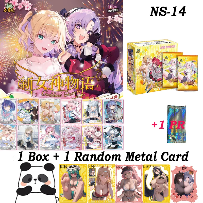 NS-14 Newest Goddess Story Card Hobby Collection Card CCG Toys Cards Girl Party Doujin Booster Box Rare Cards Gifts
NS-14 Newest Goddess Story Card Hobby Collection Card CCG Toys Cards Girl Party Doujin Booster Box Rare Cards Gifts