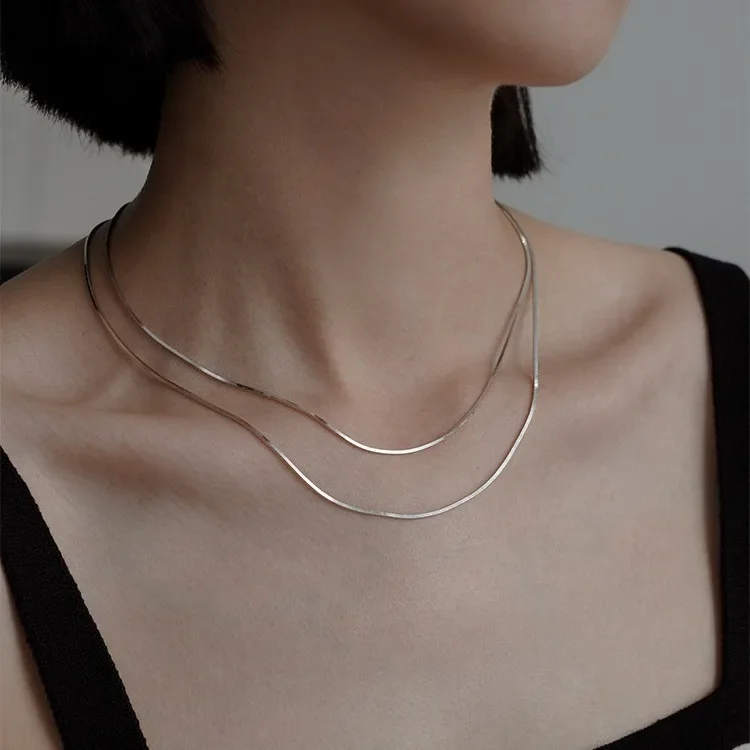 Popular Necklace For Women Round Clavicle Snake Chain Choker Jewelry Wedding Party Birthday Gift
Popular Necklace For Women Round Clavicle Snake Chain Choker Jewelry Wedding Party Birthday Gift