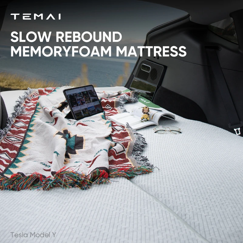 For Tesla Model Y 2021-2024 Travel Customized Memory Cotton Mattress Outdoor Camping Car Travel Mattress Mobile Bed Car Life
For Tesla Model Y 2021-2024 Travel Customized Memory Cotton Mattress Outdoor Camping Car Travel Mattress Mobile Bed Car Life