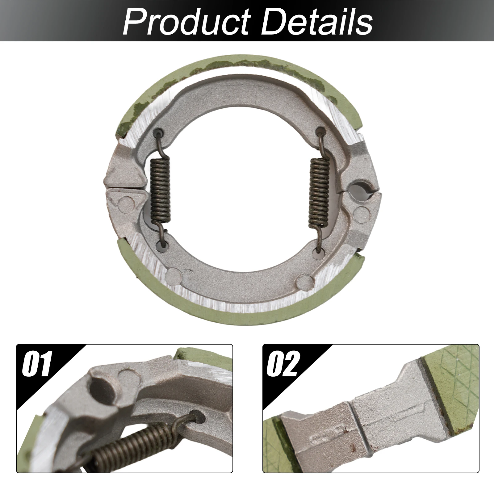 Ninobot Max G30 Compatible Replacement Parts Lightweight and Strong Metal Rear Drum Brake Pads Designed to Last
Ninobot Max G30 Compatible Replacement Parts Lightweight and Strong Metal Rear Drum Brake Pads Designed to Last