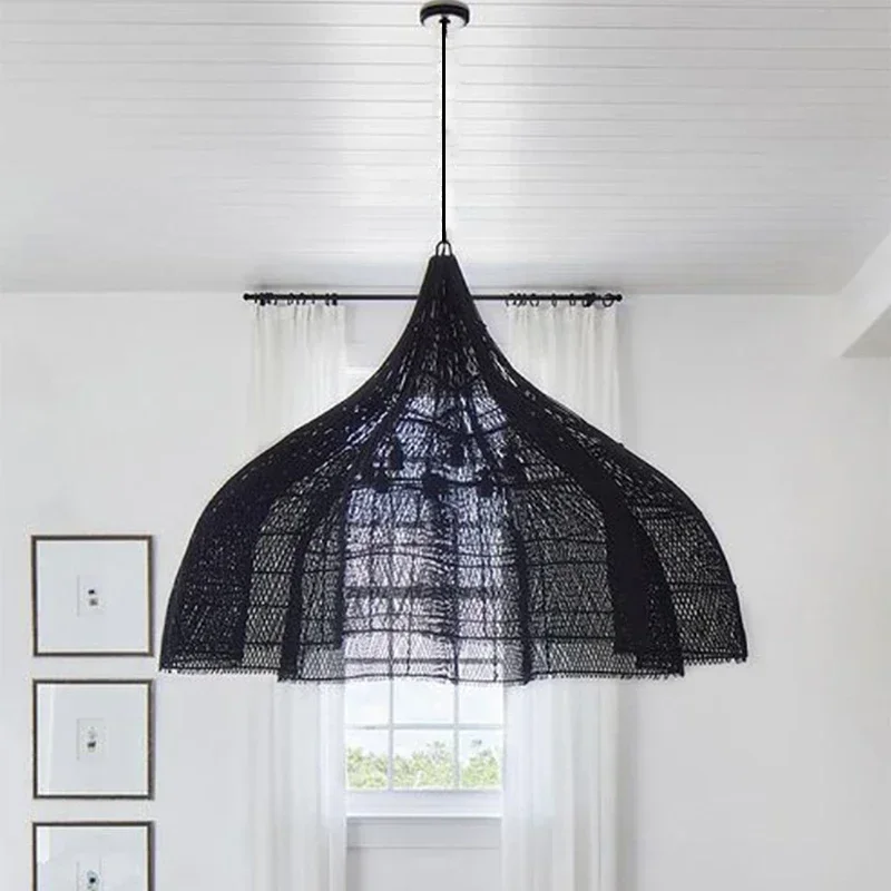 Wabi-sabi Retro Rattan Chandelier Creative Living Room Restaurant Box Pendants LIghts Hotel Living Room Lamps LED
Wabi-sabi Retro Rattan Chandelier Creative Living Room Restaurant Box Pendants LIghts Hotel Living Room Lamps LED