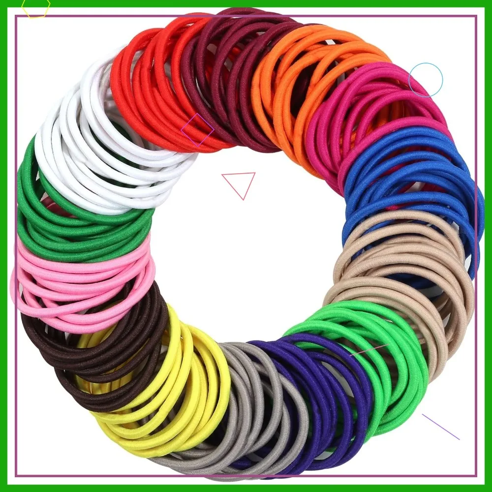 200 Pcs Hair Ties for Women Girls, Elastic Bands Ponytail Holders for Thick Straight Curly Hair Multi-colored
200 Pcs Hair Ties for Women Girls, Elastic Bands Ponytail Holders for Thick Straight Curly Hair Multi-colored