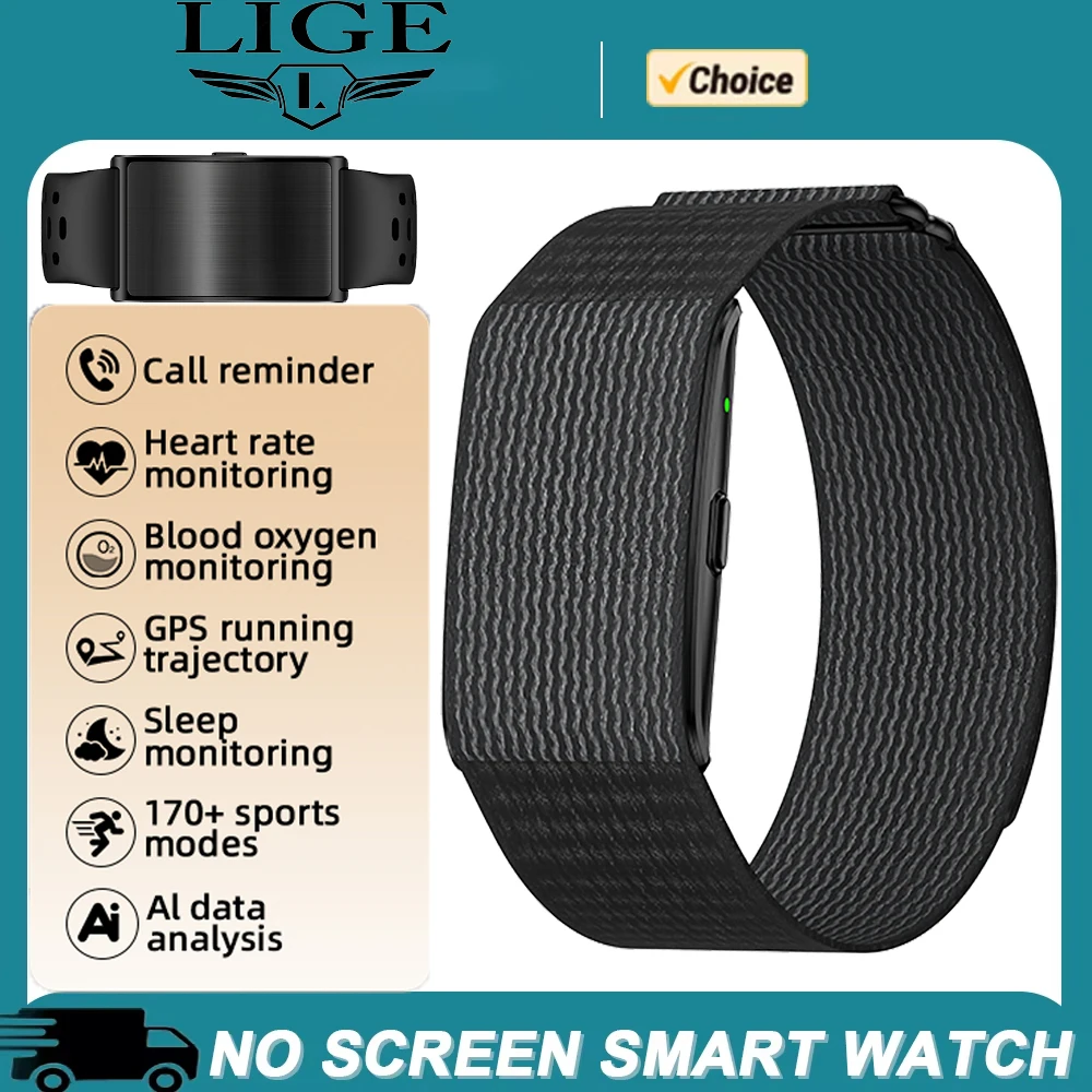 LIGE No Screen Smart Watch Men's 1ATM Waterproof Sports Outdoors Fitness Heart Rate Monitor New Smartwatch For Andrio IOS 2026
LIGE No Screen Smart Watch Men's 1ATM Waterproof Sports Outdoors Fitness Heart Rate Monitor New Smartwatch For Andrio IOS 2026