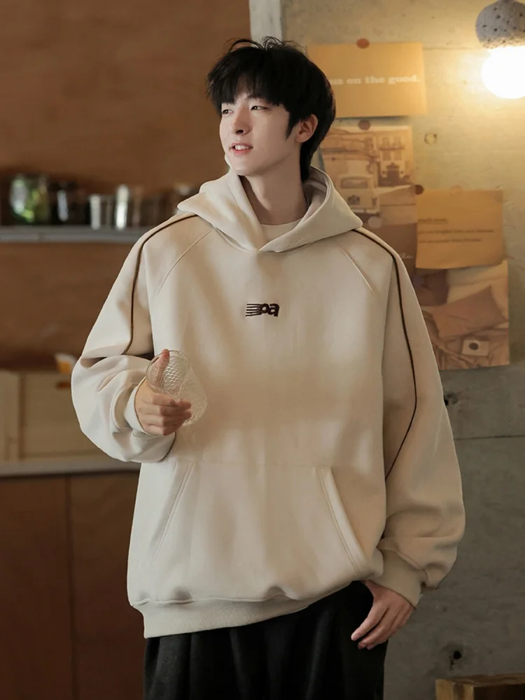 American Sle Heavyweight Suede Hoodie Men's Spring Autumn High End Embroidery Top Trendy Vintage Overhead Jaet
American Sle Heavyweight Suede Hoodie Men's Spring Autumn High End Embroidery Top Trendy Vintage Overhead Jaet