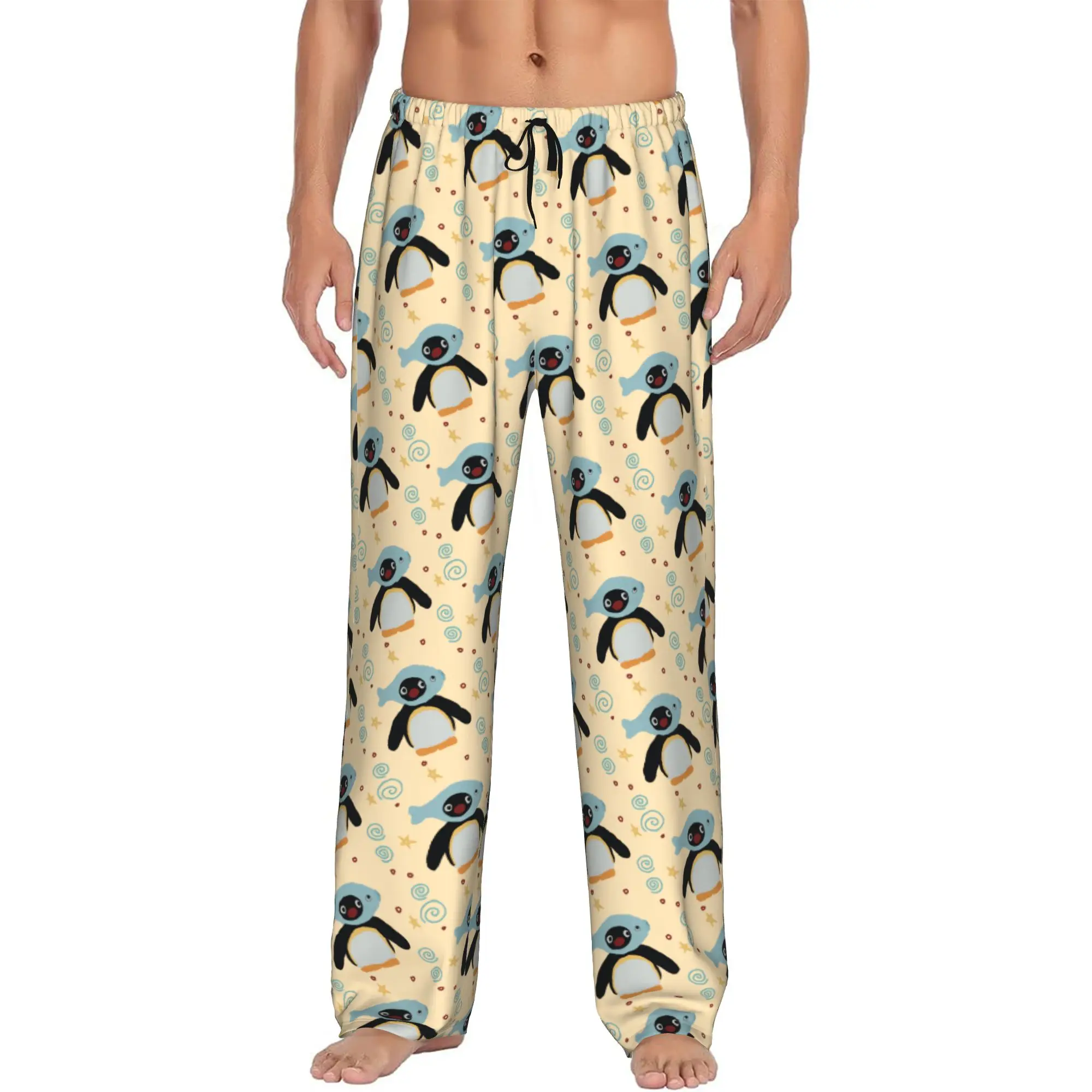 Custom Men's Noot Noot Pingu Pajama Pants Printed Penguin Merch Sleep Sleepwear Bottoms with Pockets
Custom Men's Noot Noot Pingu Pajama Pants Printed Penguin Merch Sleep Sleepwear Bottoms with Pockets