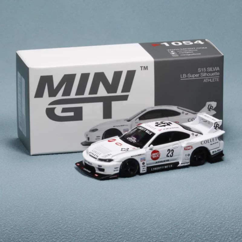 MINIGT масштаб 1:64 LBWK S15 SILVIA ATHLETE сплав имитация модели автомобиля орнамент сувенир дисплей коллекция хобби подарок
MINIGT масштаб 1:64 LBWK S15 SILVIA ATHLETE сплав имитация модели автомобиля орнамент сувенир дисплей коллекция хобби подарок